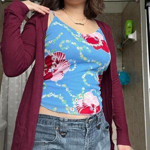 american eagle cardigan y2k mid 2000s with buttons vintage